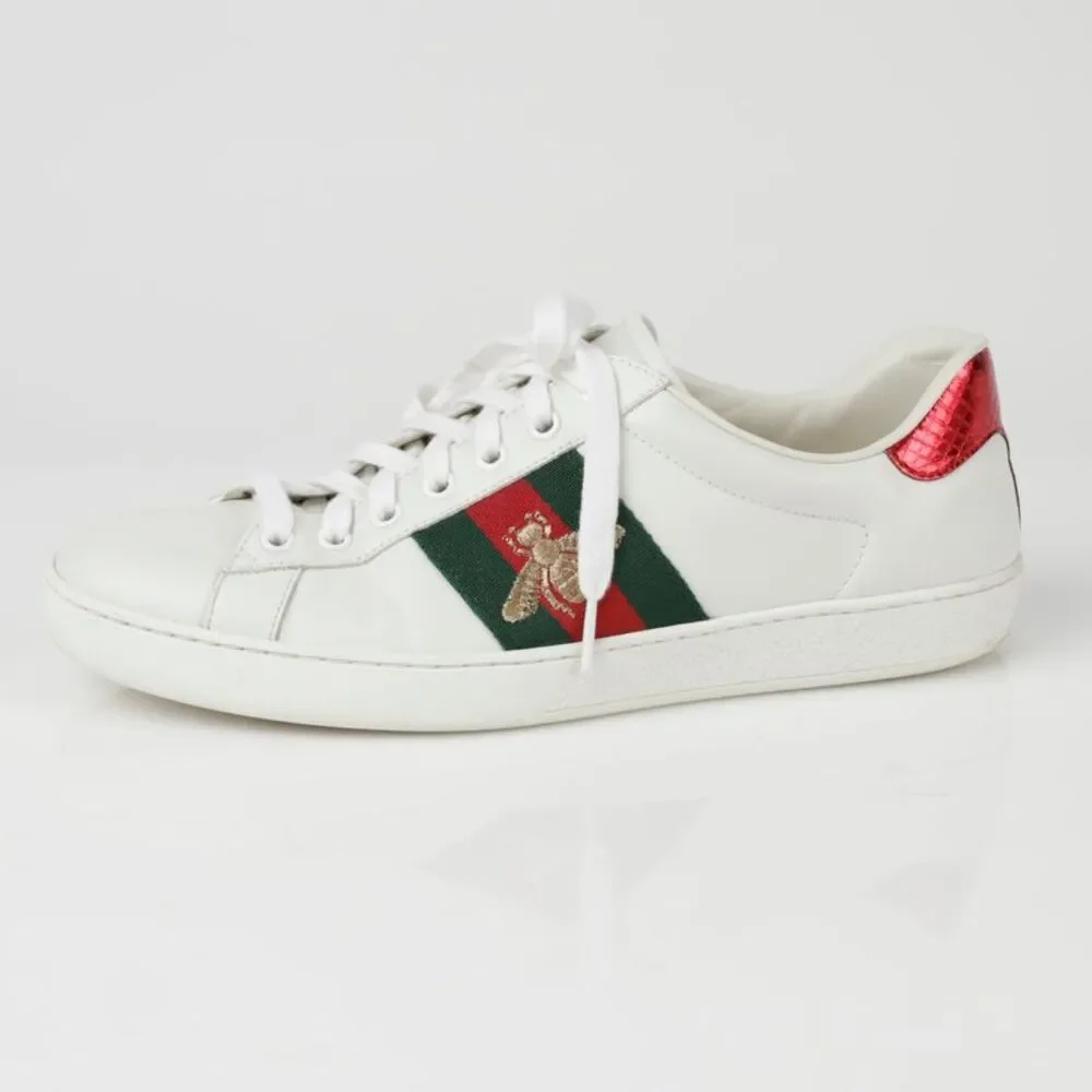 Bee Embroidered Ace Sneakers